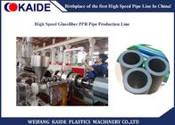 Glassfiber PPR خط تولید لوله سه لایه ماشین آلات پلاستیک ساخت