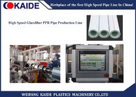 Glassfiber PPR خط تولید لوله سه لایه ماشین آلات پلاستیک ساخت