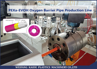 EVOH سد اکسیژن 15m / min خط تولید لوله کامپوزیت